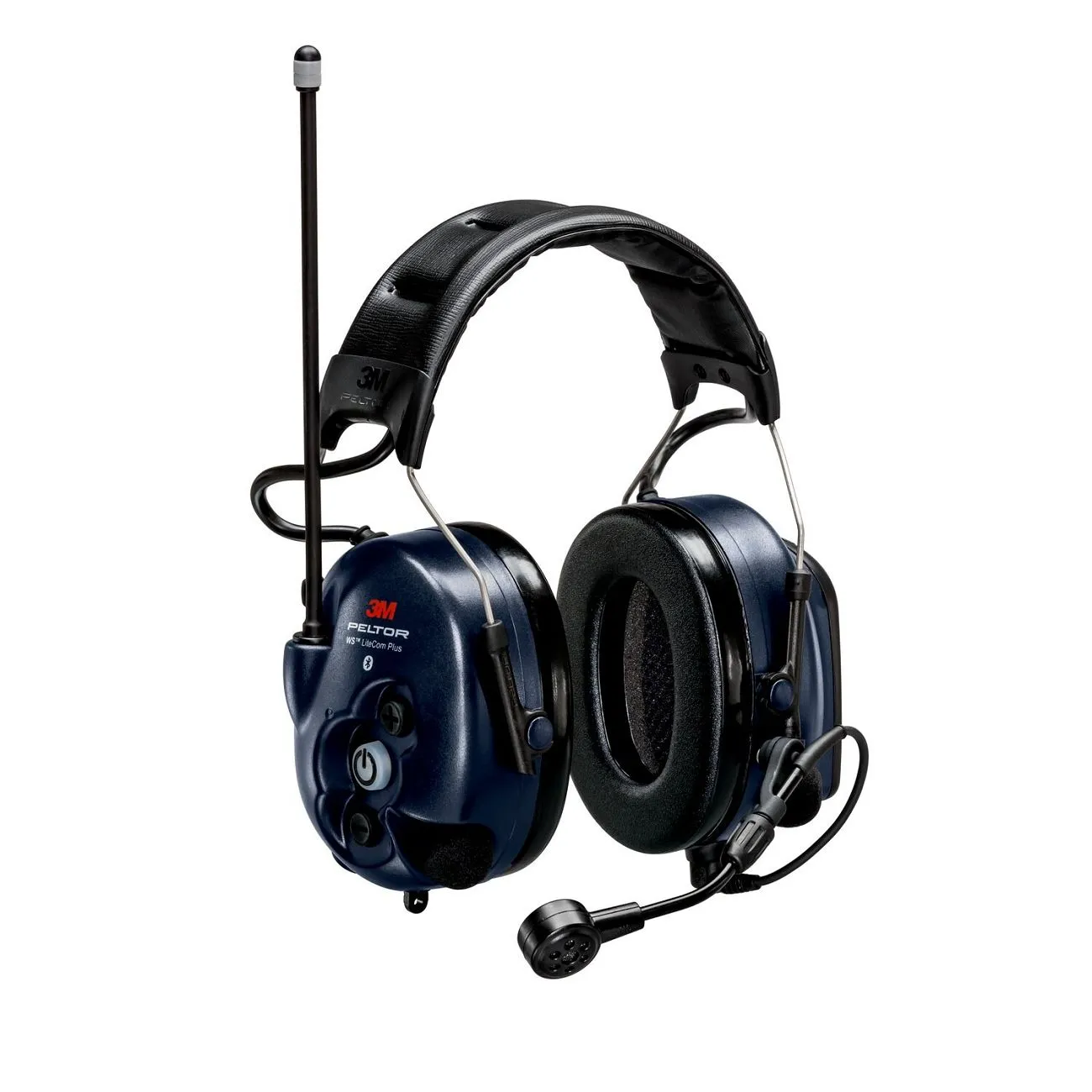3M PELTOR LiteCom Plus , SNR 33dB, col. Blu Cuffie antirumore