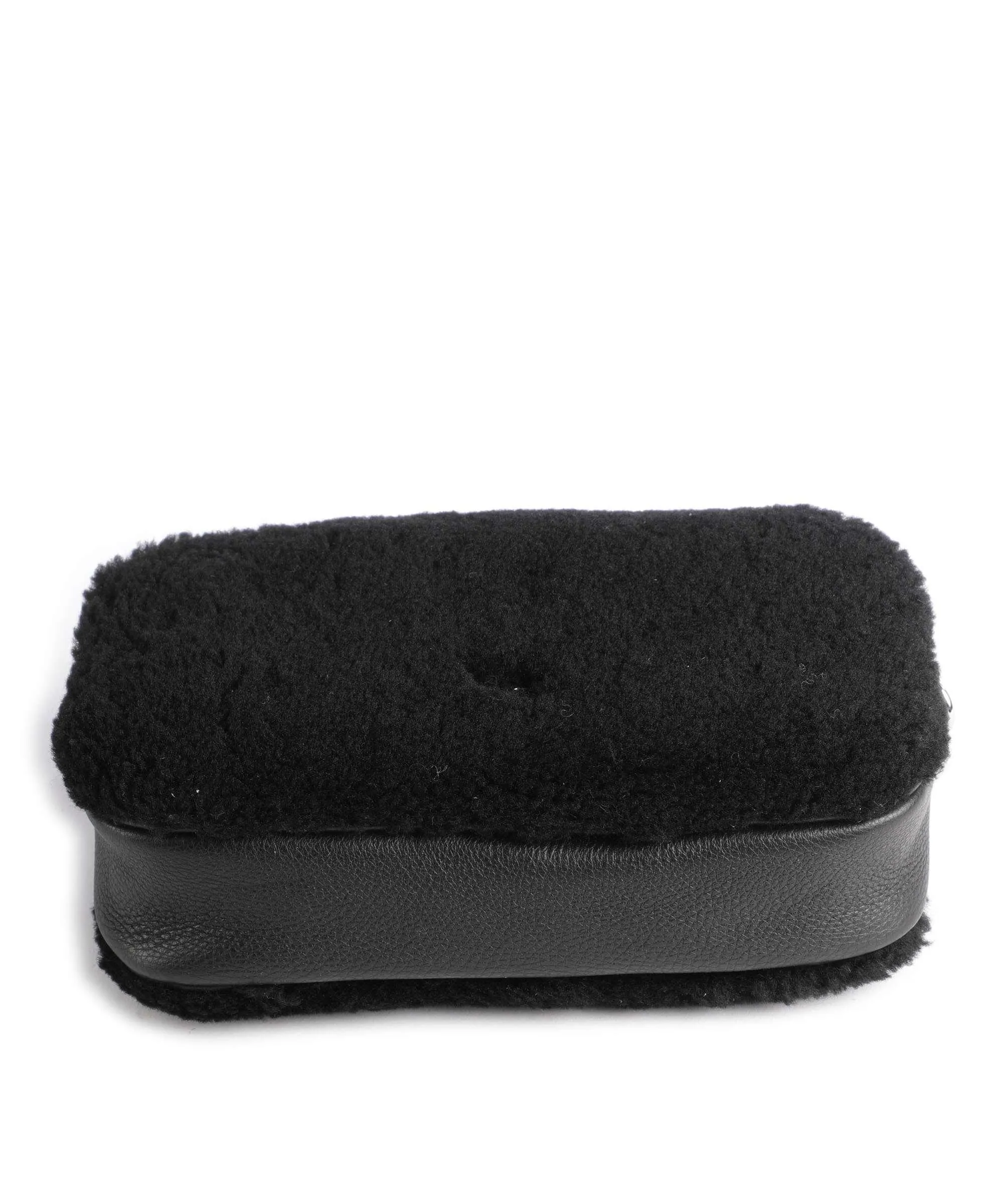  Abro Shearling Tina Borsa a tracolla pelliccia nero  