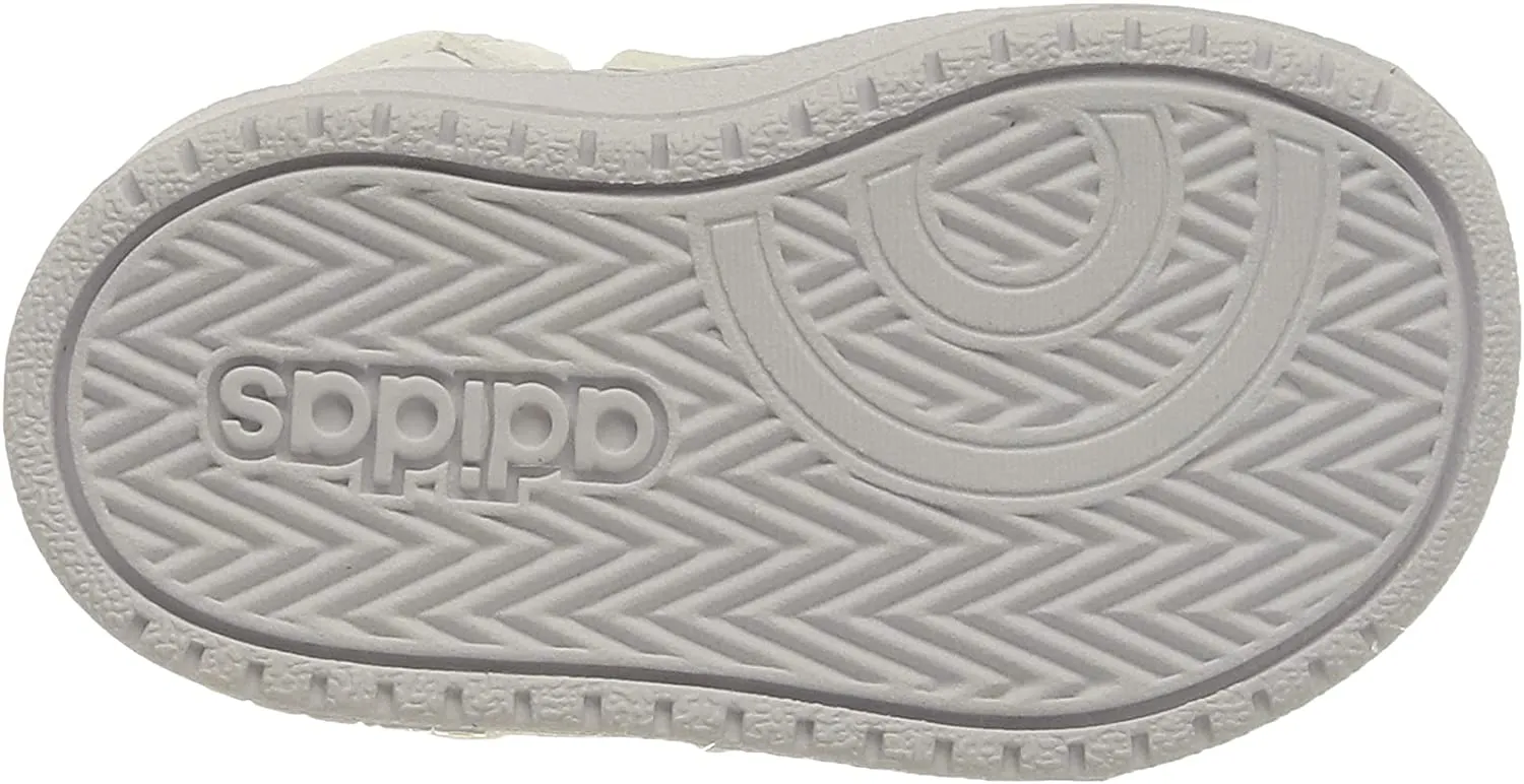Adidas  adidas Hoops Mid 2.0 I, Scarpe da Ginnastica Unisex-Bambini, Ftwr White/Ftwr White/Team Royal Blue,
