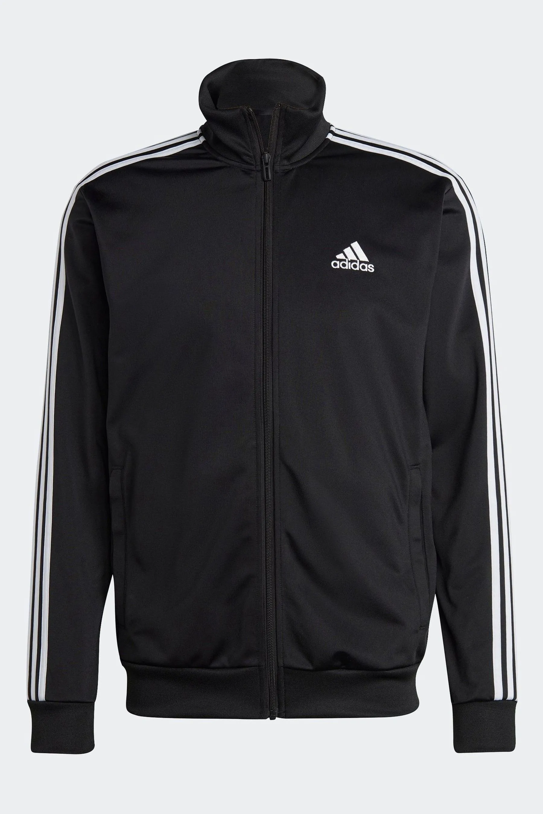 adidas - Tuta in tricot basic con 3 strisce
