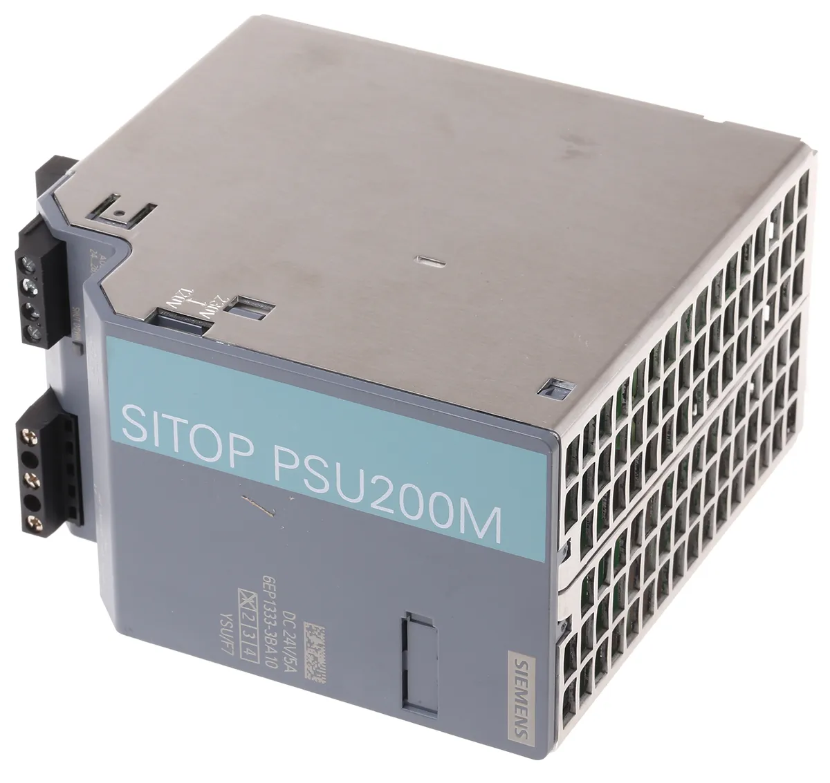 Alimentatore a montaggio su guida DIN Siemens, 24V cc, 5A, 85 → 264V ca, 120W