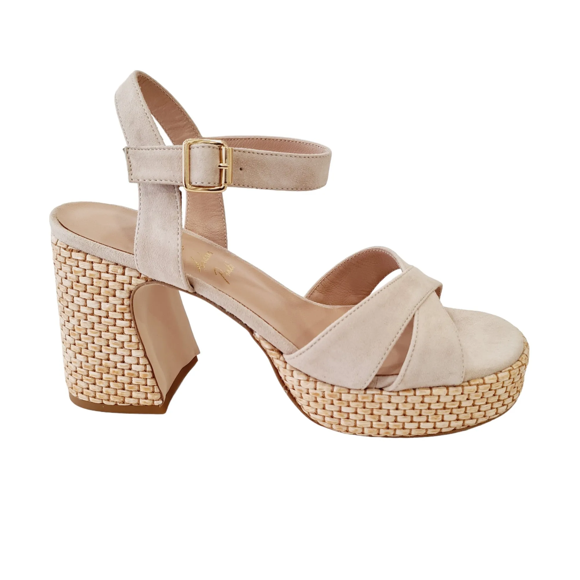 Andrea Pinto Sandalo Donna Beige  Rif.986