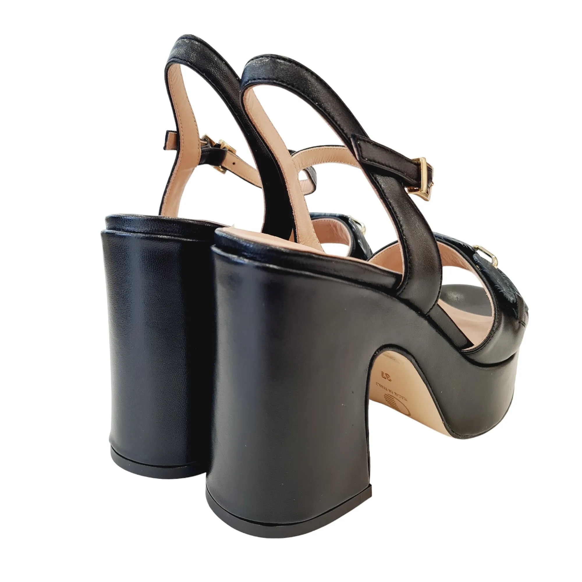 Andrea Pinto Sandalo Donna Nero Rif.980
