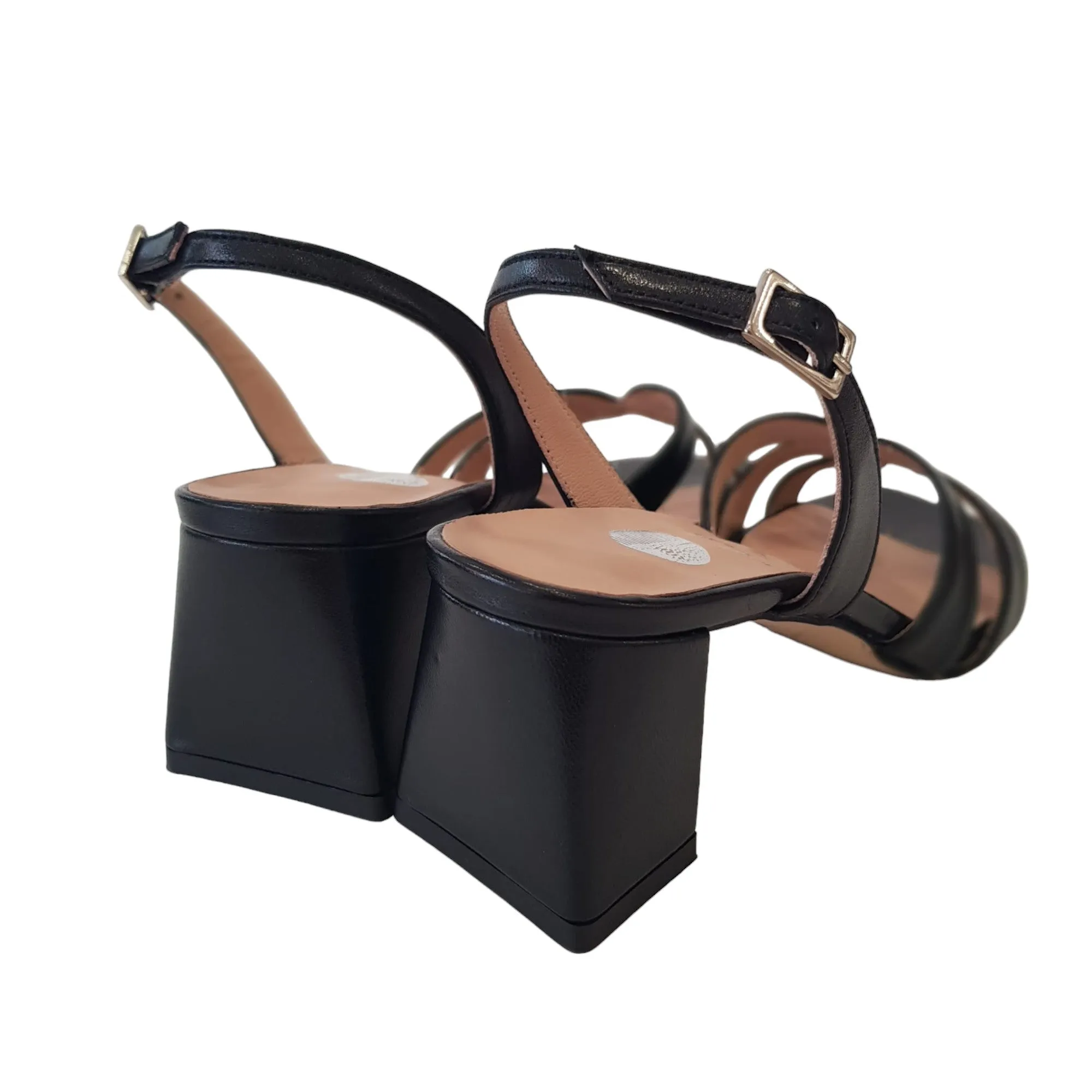 Andrea Pinto Sandalo Donna Pelle Nero Rif. 973