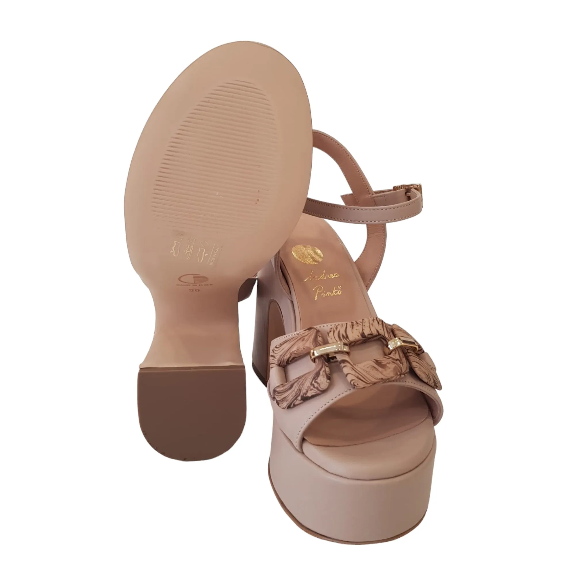 Andrea Pinto Sandalo Donna Pelle Phard Rif.977