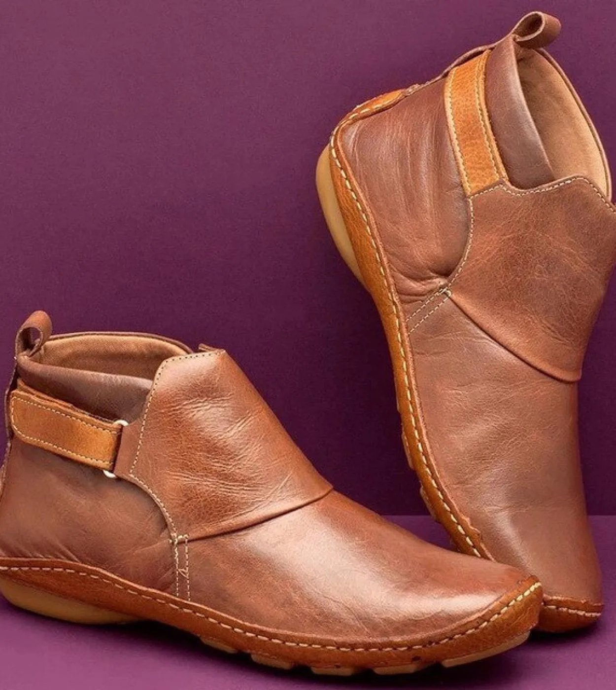 Autunno Inverno Caldo Stivaletti da donna Stivali quadrati in pelle con tacco alto Stivali Martin alla moda in pelle Pu Casual Z