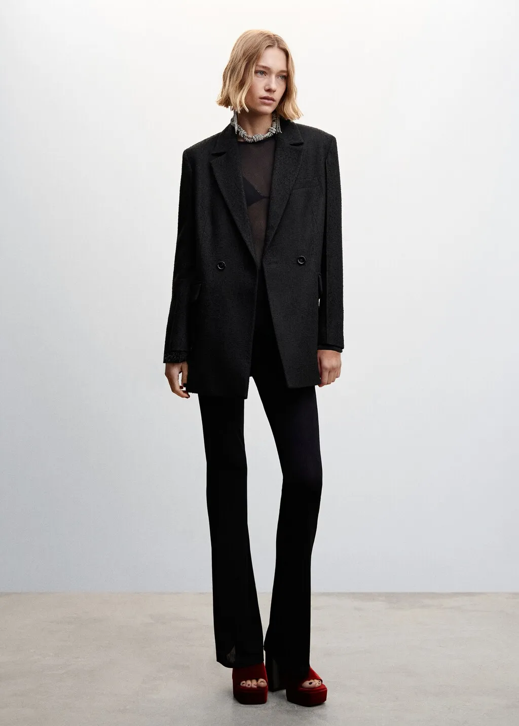 Blazer abito struttura