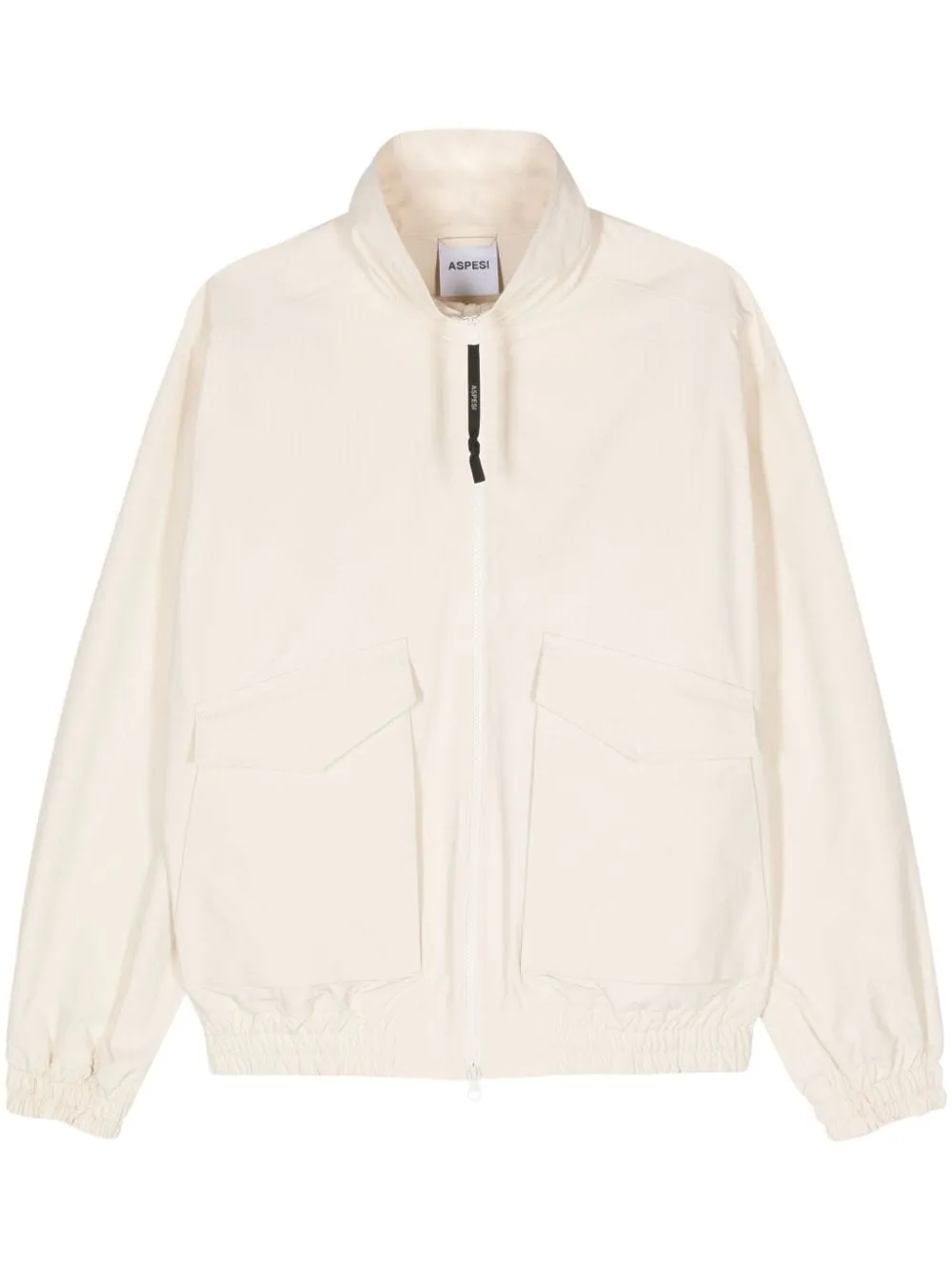 Bomber ripstop Aspesi in bianco - uomo