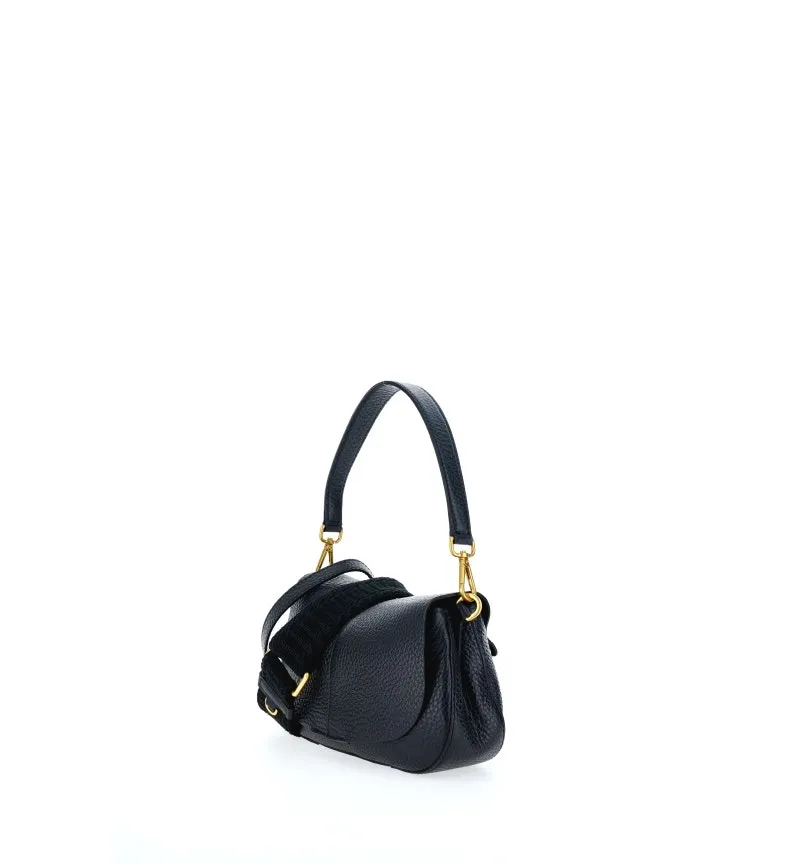 Borsa pelle martellata