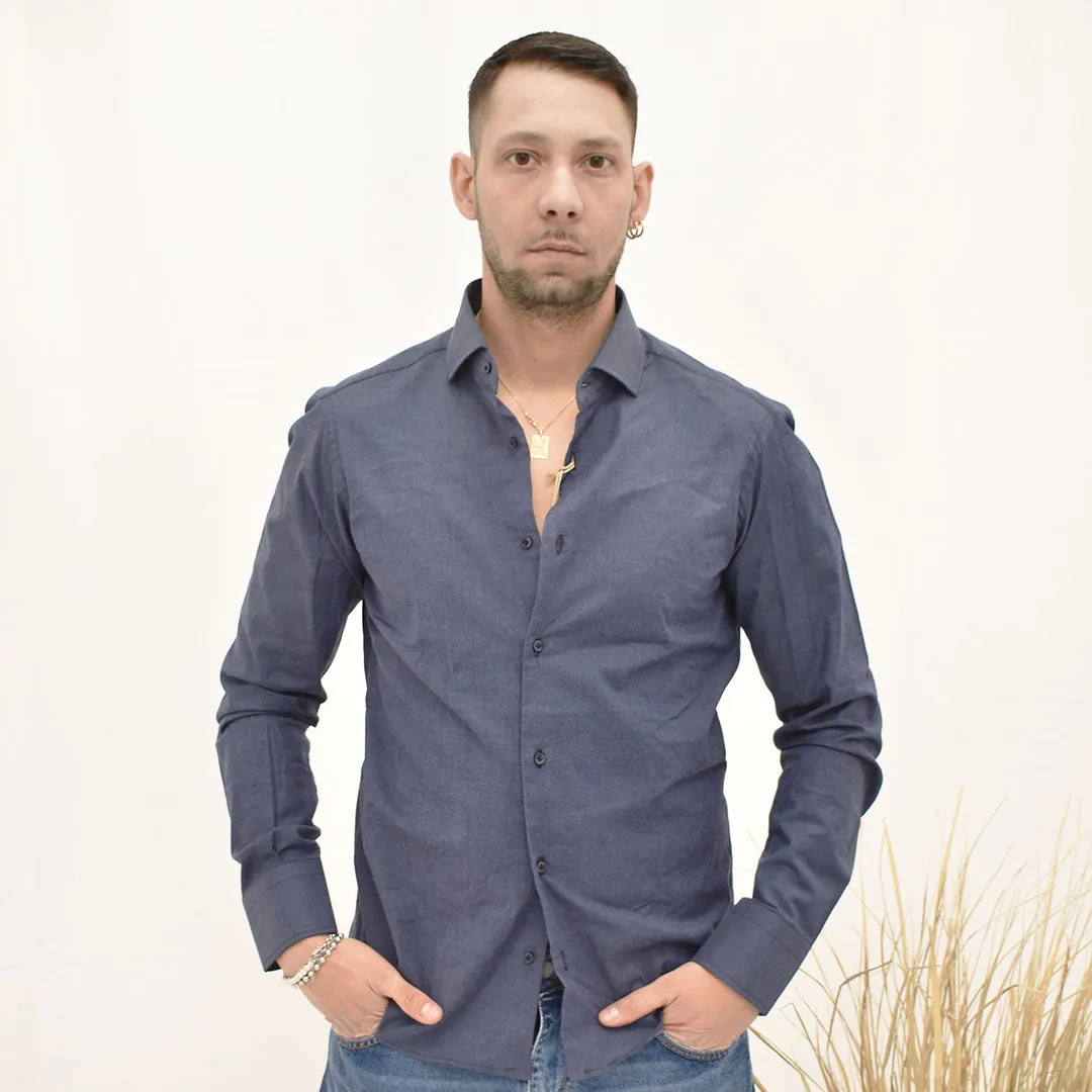 camicia denim DI BIASI DENIM LOOK 3 CONT