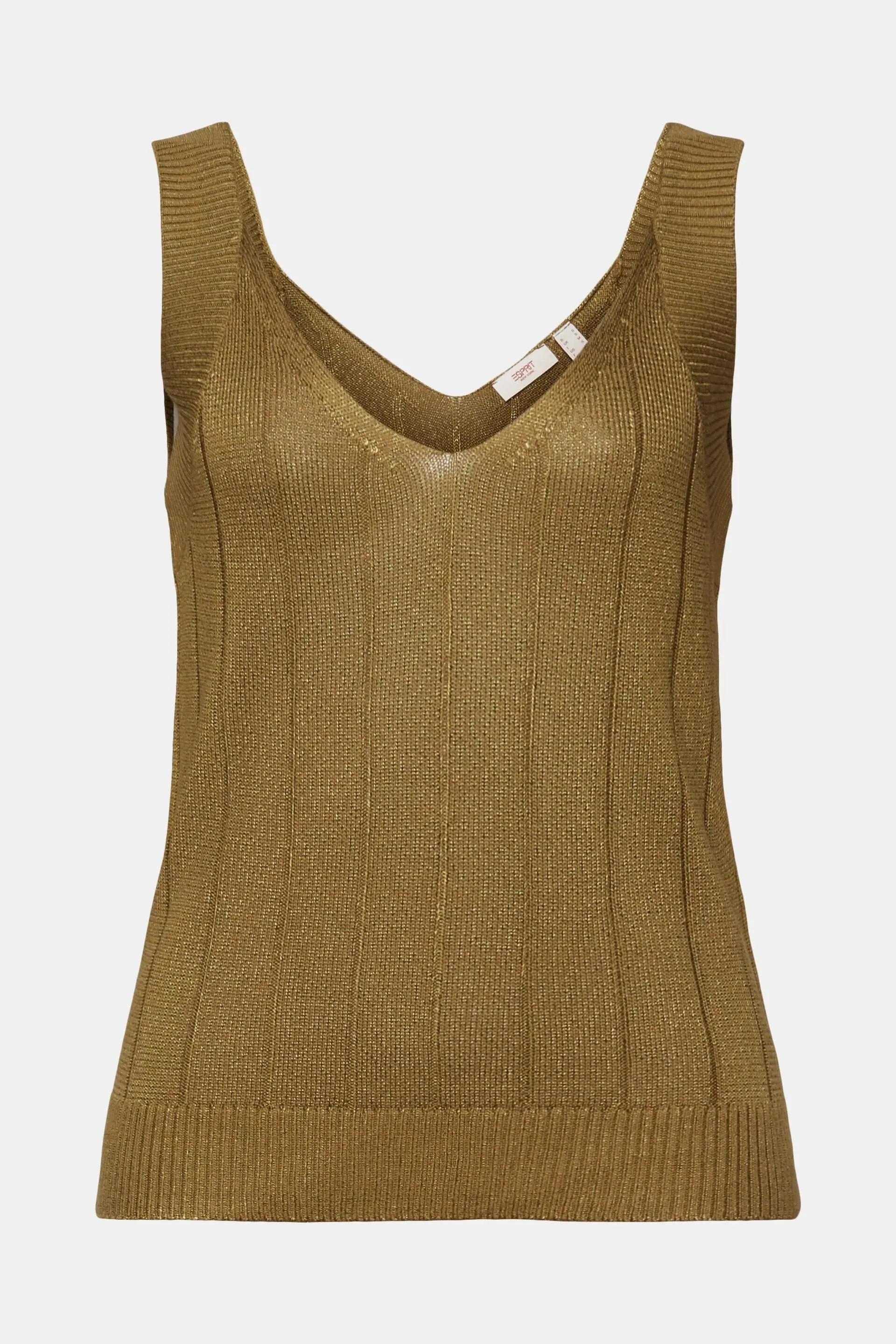 Camicia in maglia a coste