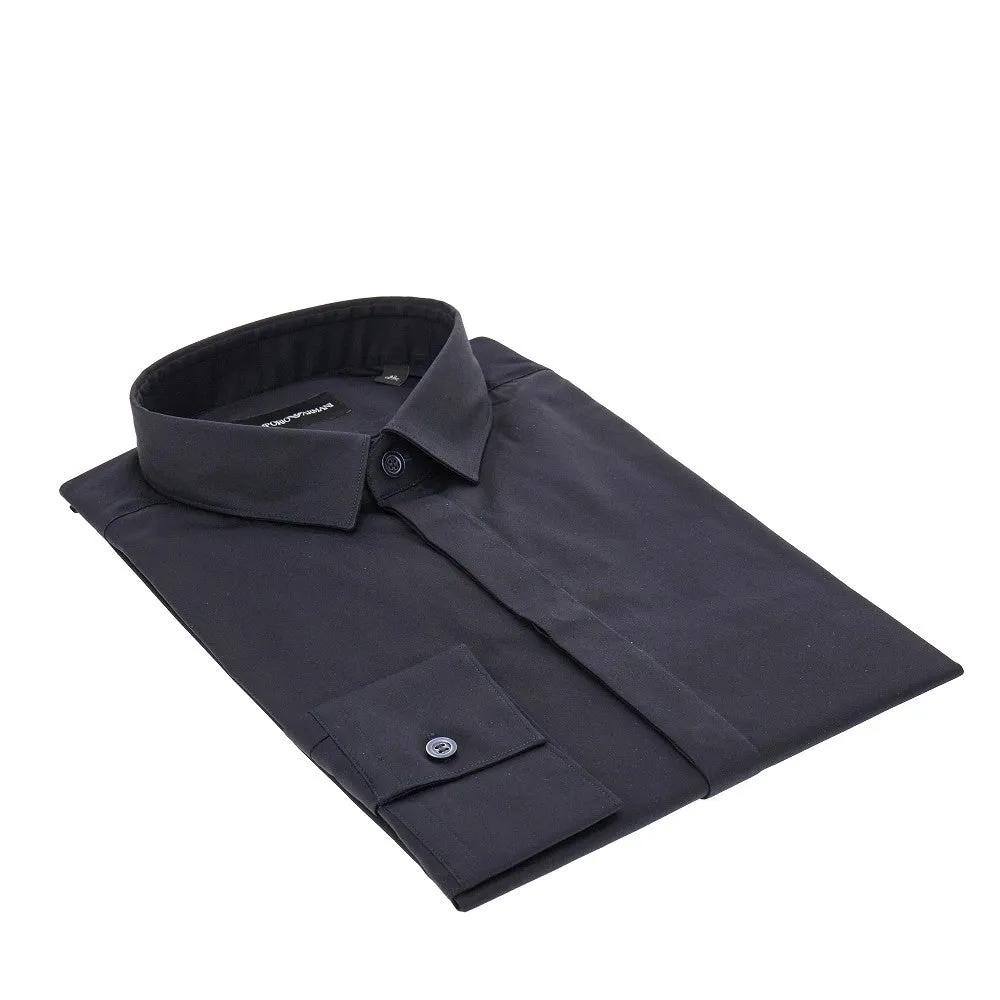 Camicia in twill stretch