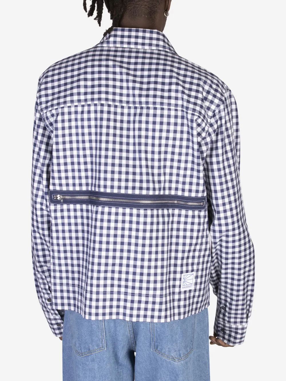 Camicia in vichy di cotone