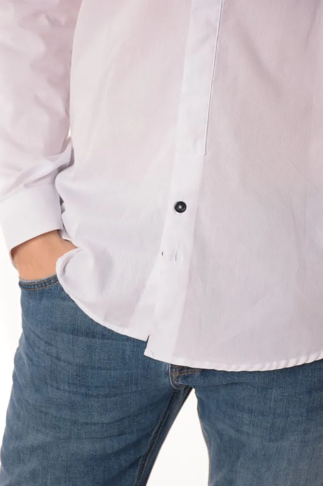camicia uomo celeste