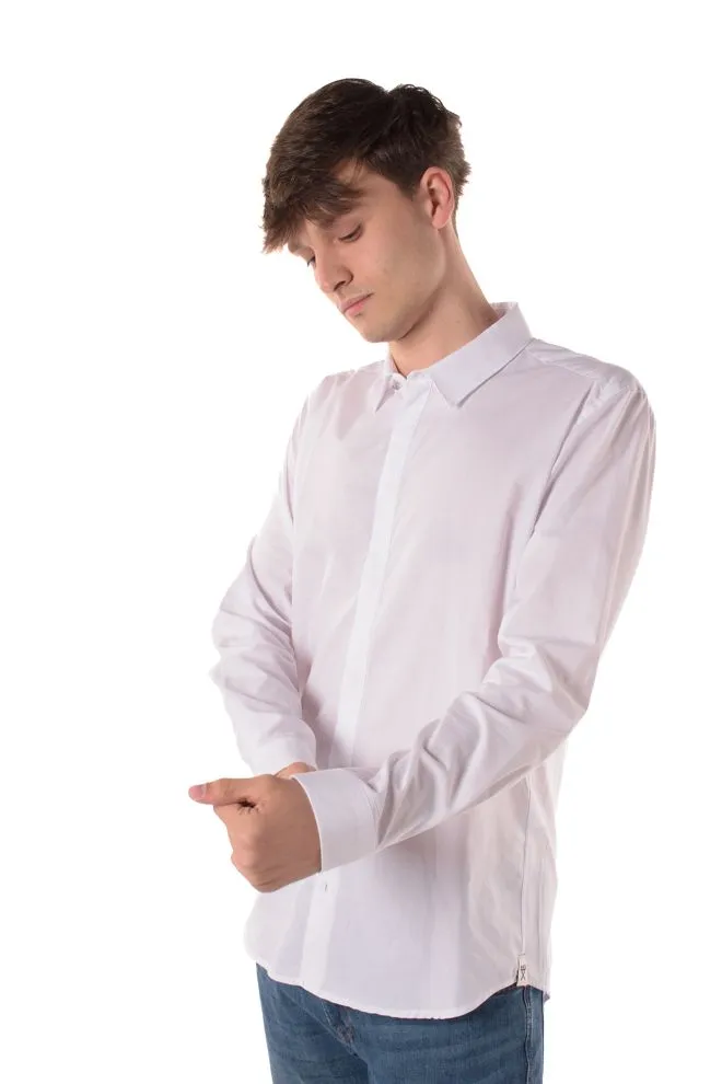 camicia uomo celeste