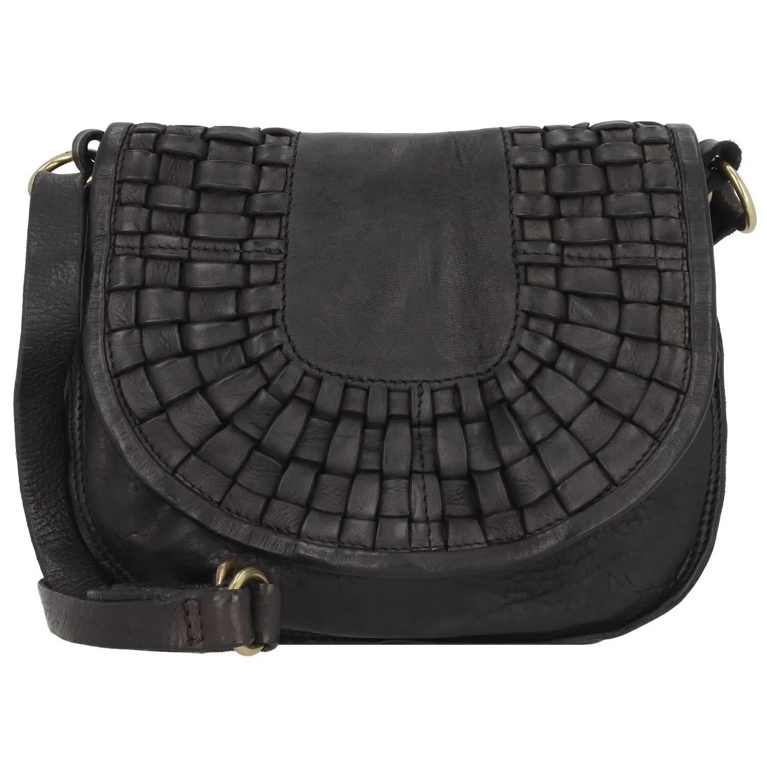 Campomaggi Borsa a tracolla in pelle 22 cm