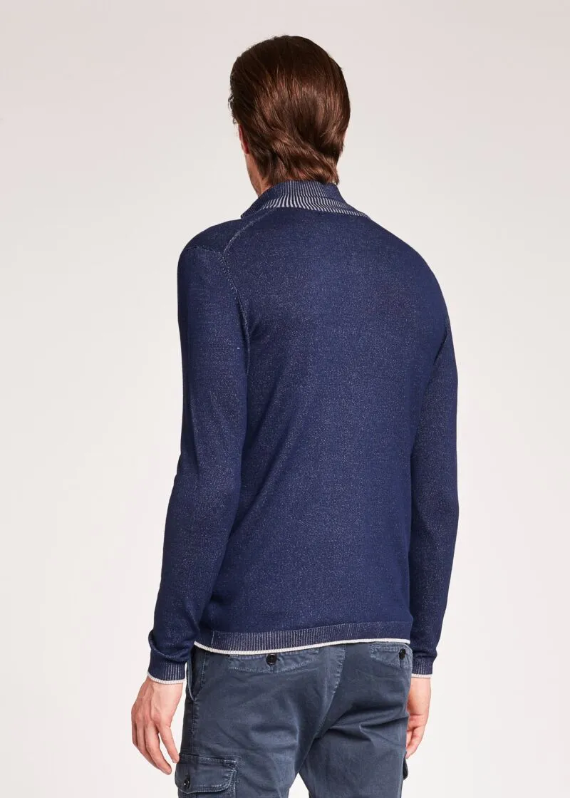 Cardigan in viscosa vanisé