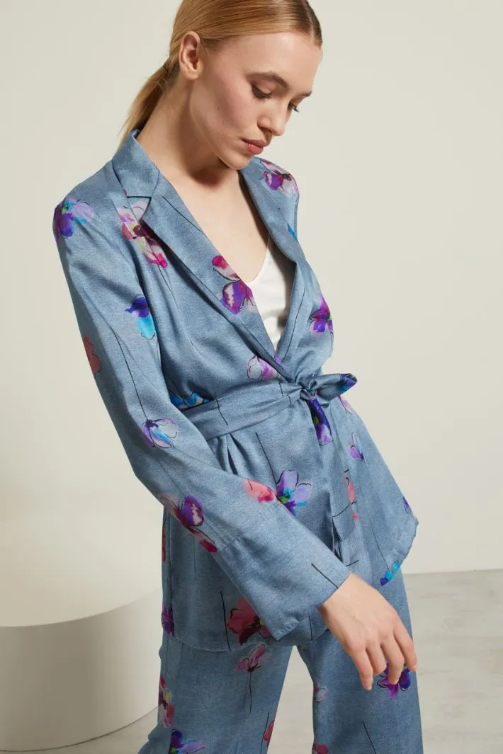 Casacca con cintura
