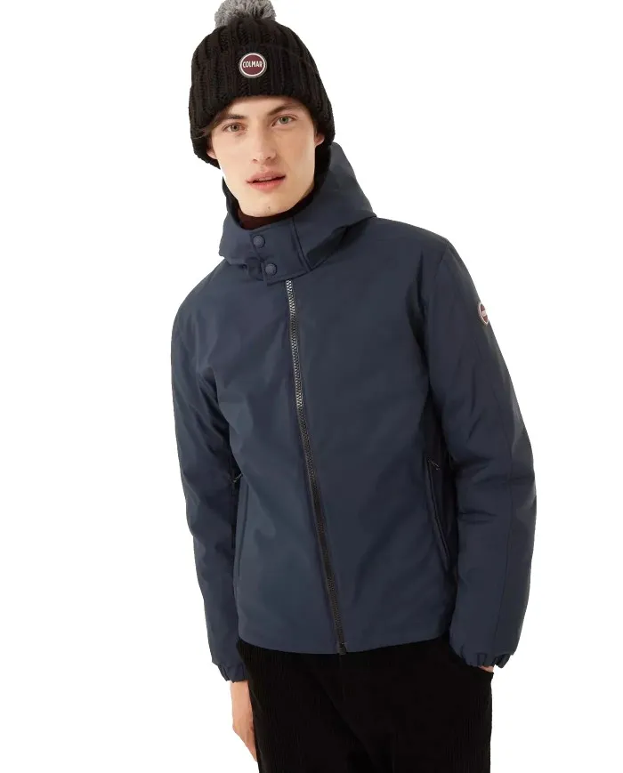 COLMAR Giacca Uomo 1273 9UZ Recall A-ET Piumino Idrorepellente 167 BLU BLACK
