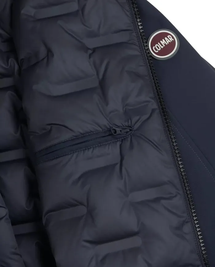 COLMAR Giacca Uomo 1273 9UZ Recall A-ET Piumino Idrorepellente 167 BLU BLACK