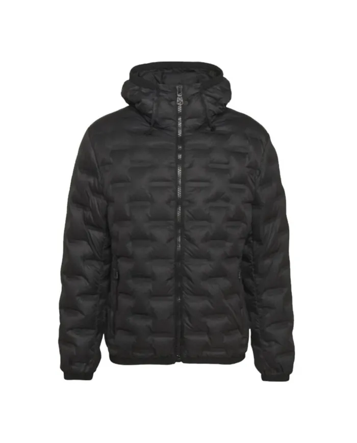 COLMAR Piumino Uomo 1253R 8VV Massive A-ET con Cappuccio Tubico 09 NERO