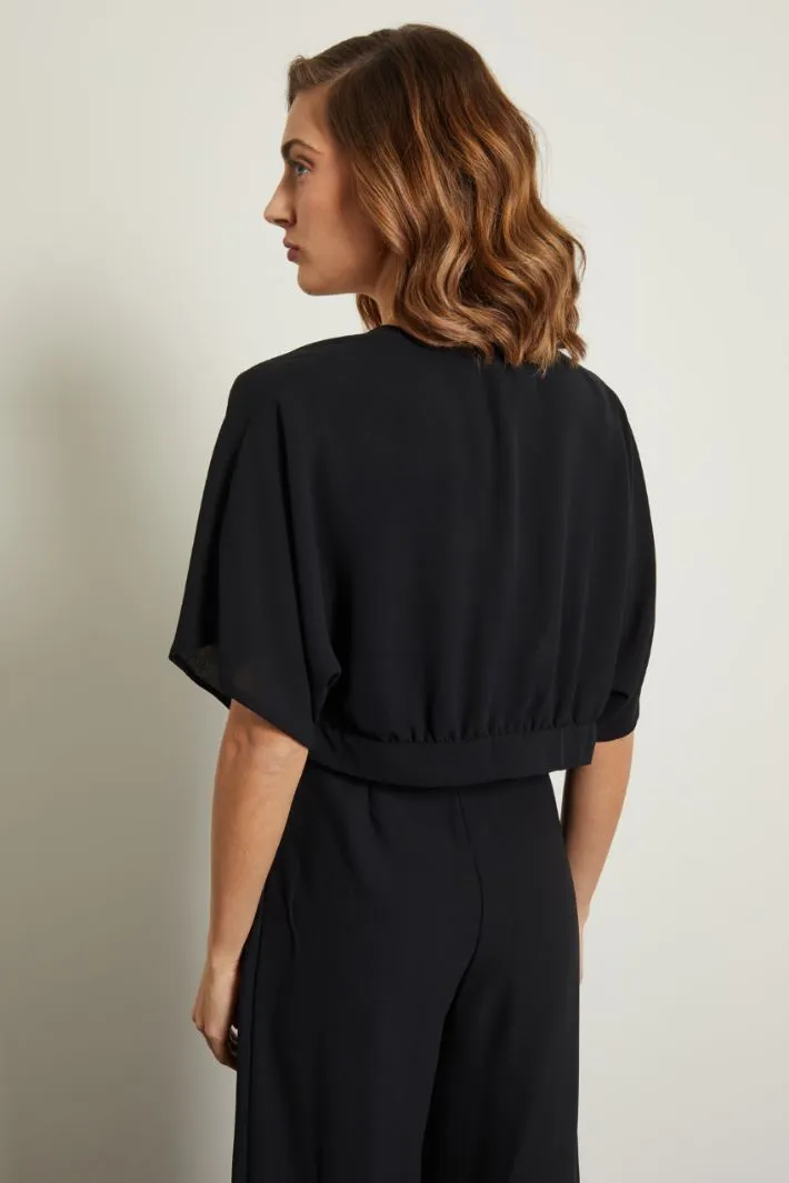 Coprispalle in georgette
