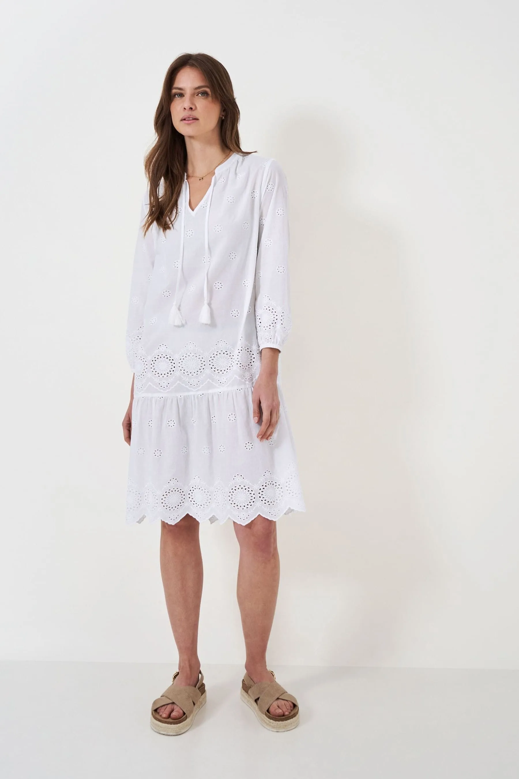Crew Clothing - Beach - Gonna/Abito stropicciato