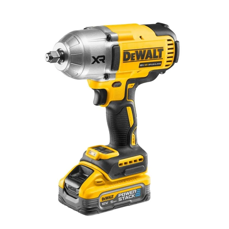 DEWALT DCF891H2T-QW Avvitatore impulsi 18V 2 batterie 5ah powerstack 1/2" 812 Nm