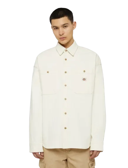 Dickies Camicia Uomo Houston ecrù