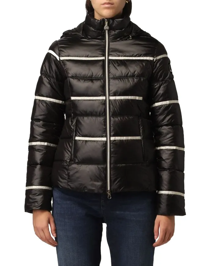 EA7 Armani Piumino Donna 6KTB03 TN6LZ A-ET Giacca Cappuccio Nero 1200 BLACK