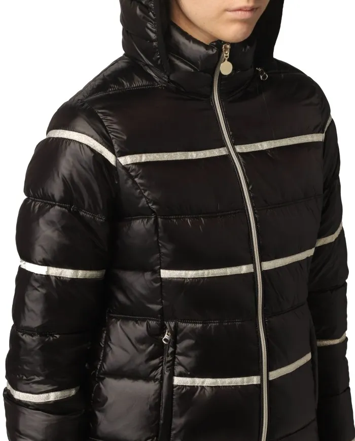 EA7 Armani Piumino Donna 6KTB03 TN6LZ A-ET Giacca Cappuccio Nero 1200 BLACK