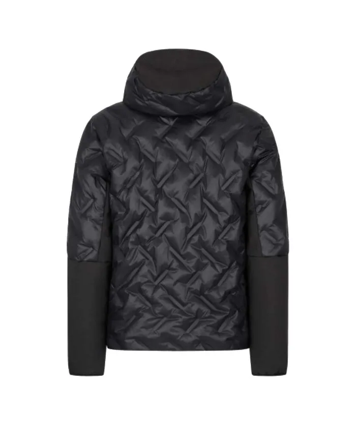 EA7 Armani Piumino Uomo 6LPB03 PN8MZ A-EE Cappuccio Eco Piuma 1200 BLACK