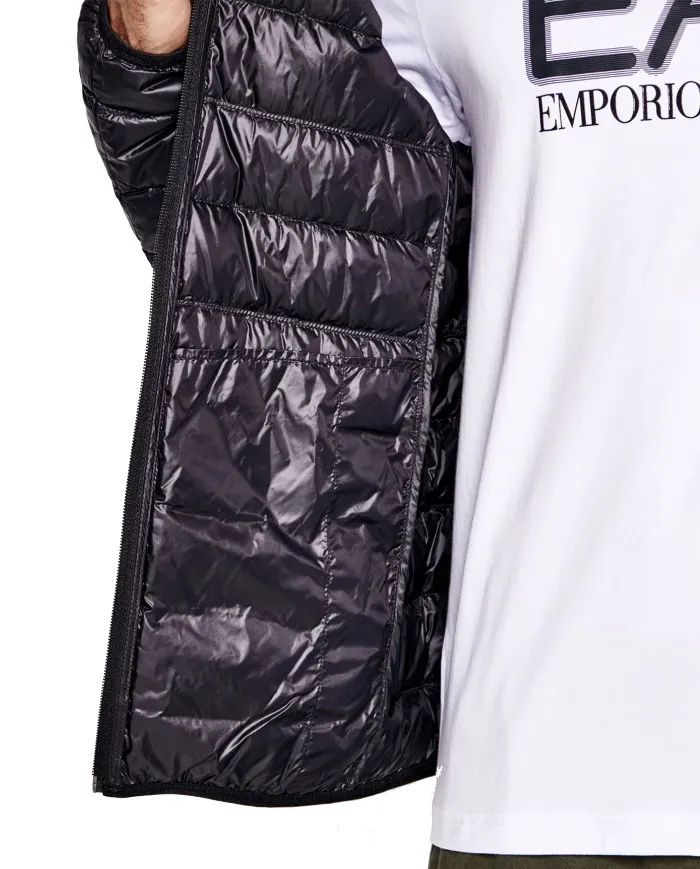 EA7 Armani Piumino Uomo 8NPB01 PN29Z A-ET Giacca Trapuntata Nero 1200 BLACK