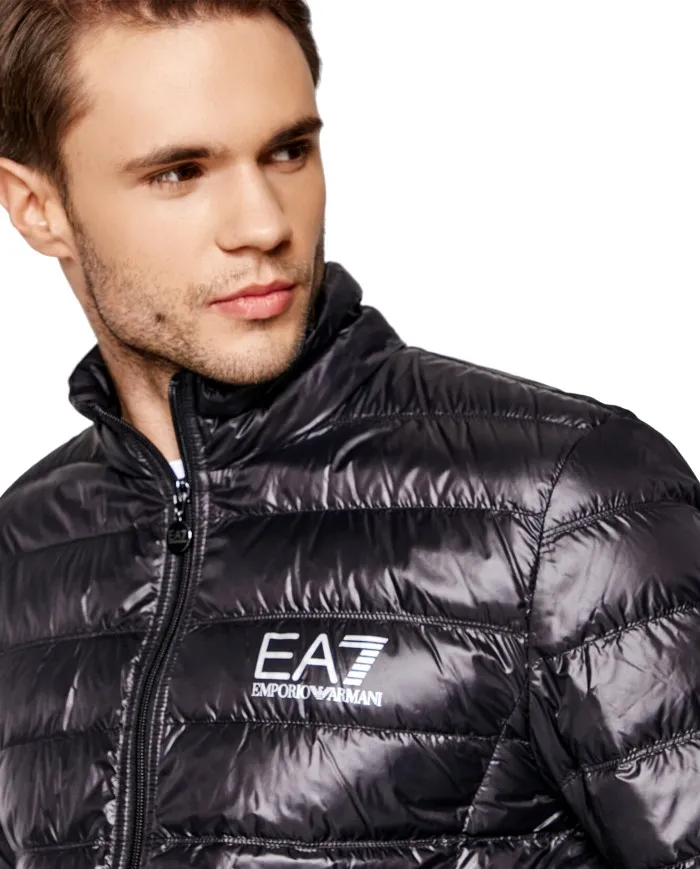 EA7 Armani Piumino Uomo 8NPB01 PN29Z A-ET Giacca Trapuntata Nero 1200 BLACK