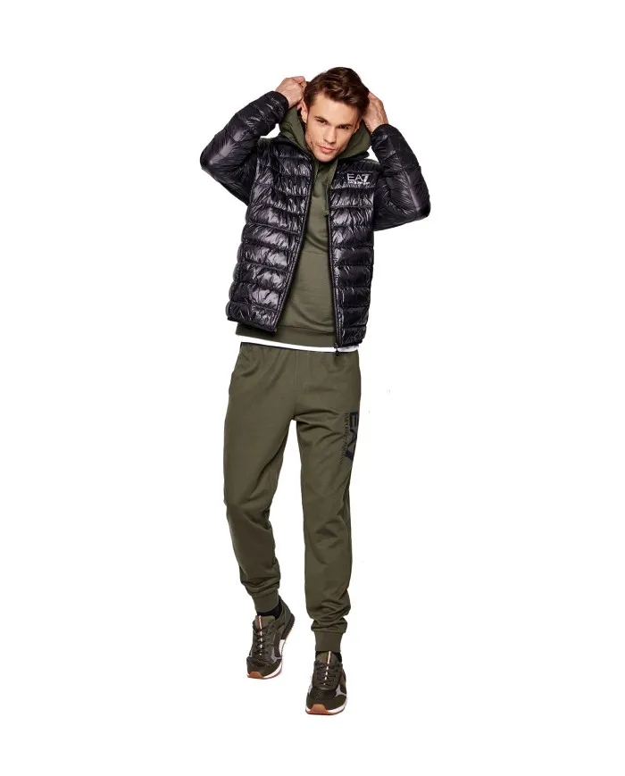 EA7 Armani Piumino Uomo 8NPB01 PN29Z A-ET Giacca Trapuntata Nero 1200 BLACK