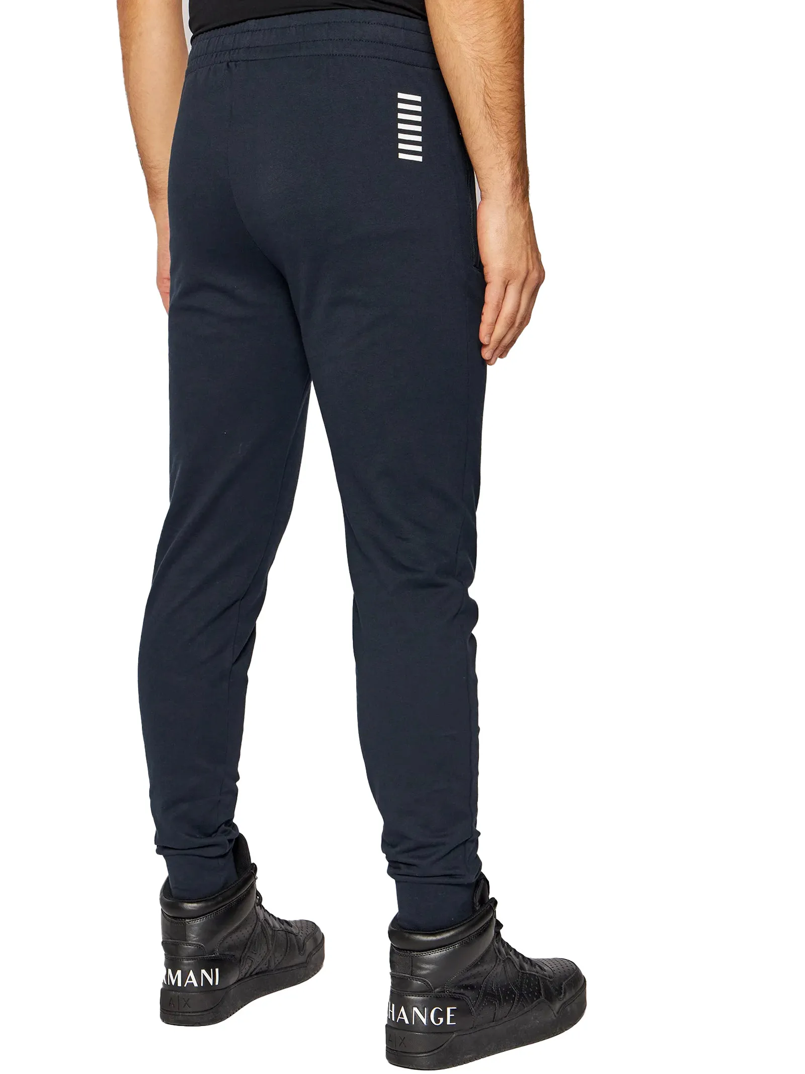 EMPORIO ARMANI Tuta con cappuccio in cotone