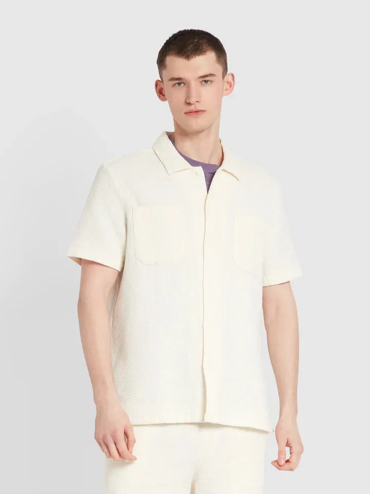 Farah Camicia Uomo Astro Beige
