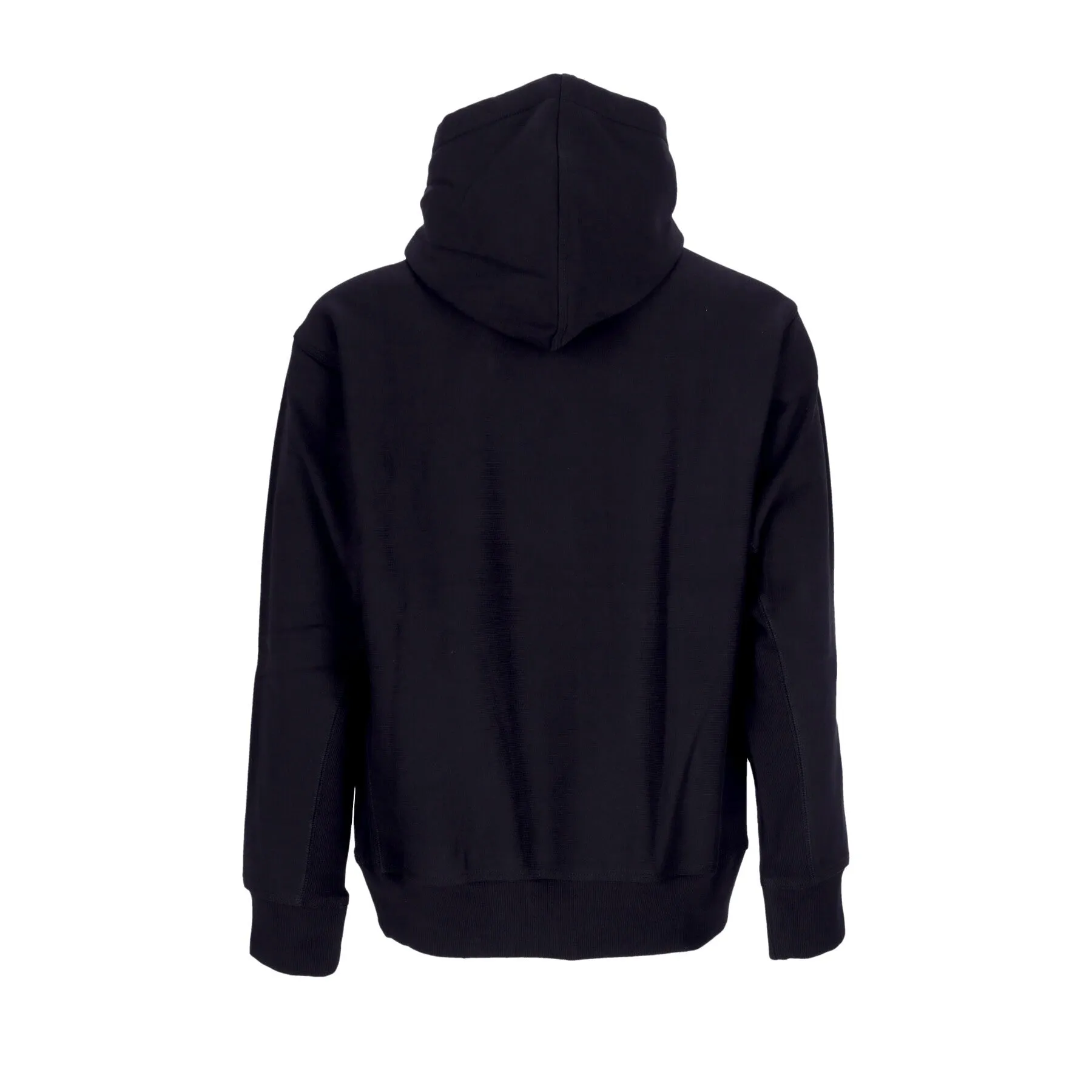 Felpa Cappuccio Uomo Hooded American Script Black