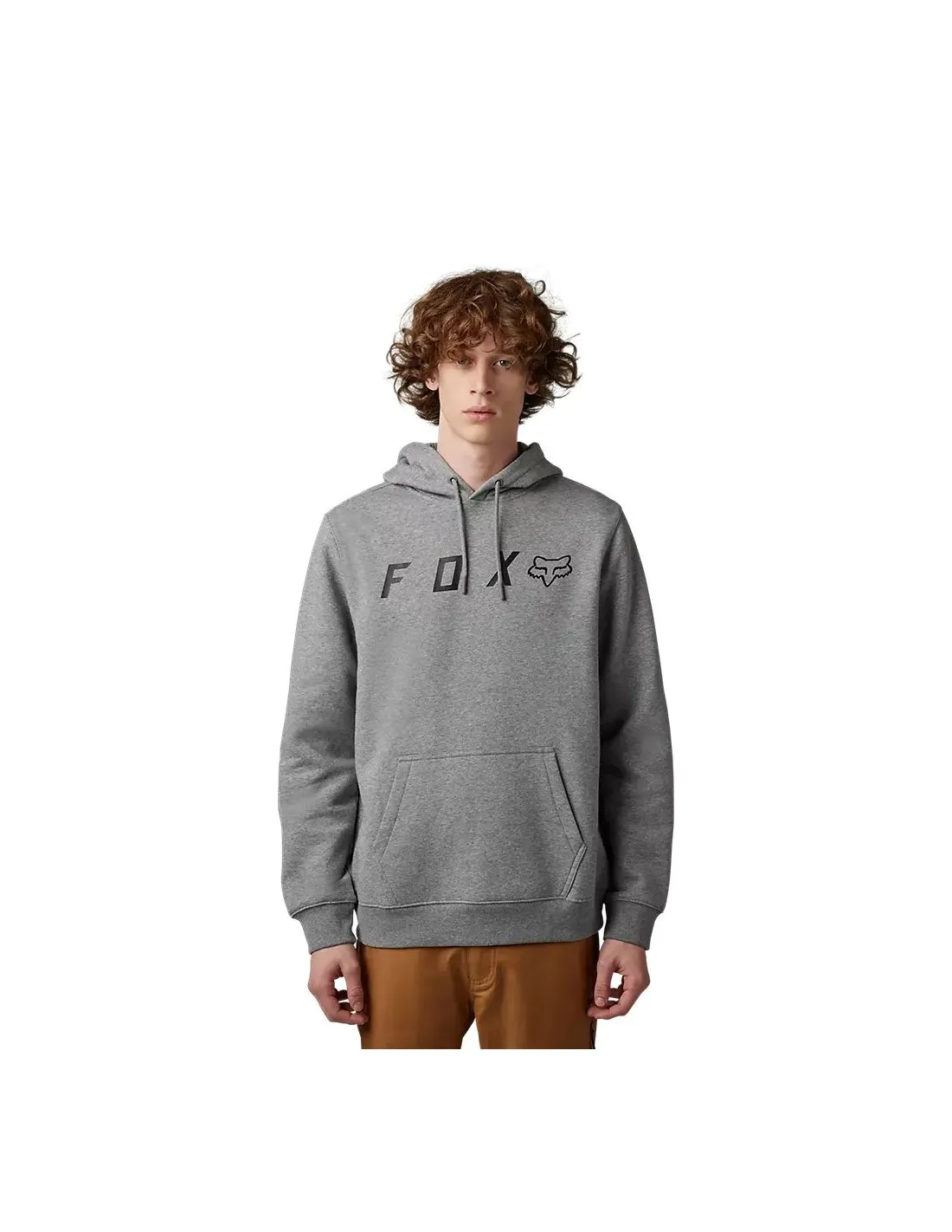 Felpa con cappuccio Fox Absolute Pullover Fleece Heather Graphite