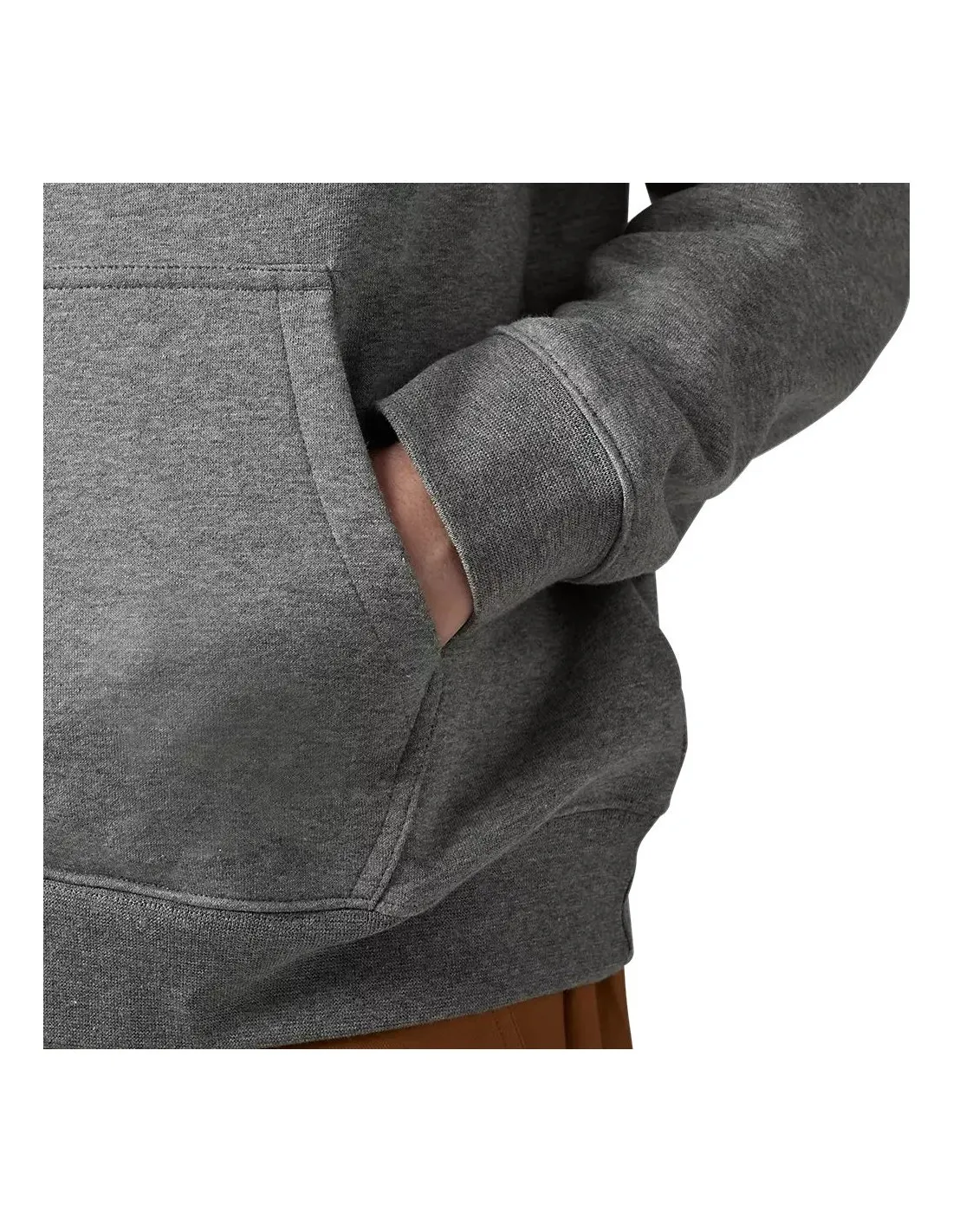 Felpa con cappuccio Fox Absolute Pullover Fleece Heather Graphite