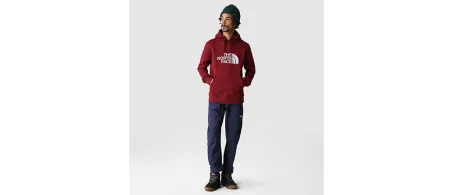 Felpa Uomo The North Face Drew Peak NF00 AHJY 6R31 Bordeaux