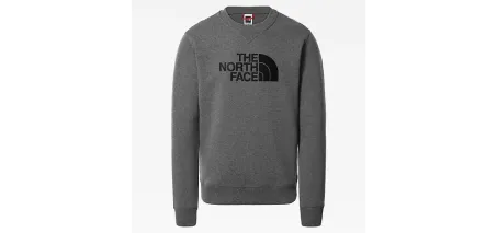 Felpa Uomo The North Face Drew Peak NF0A 4SVR GVD1 Grigio