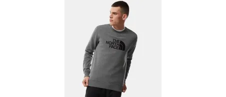 Felpa Uomo The North Face Drew Peak NF0A 4SVR GVD1 Grigio