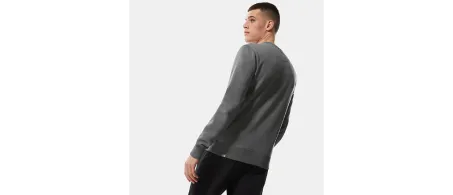 Felpa Uomo The North Face Drew Peak NF0A 4SVR GVD1 Grigio