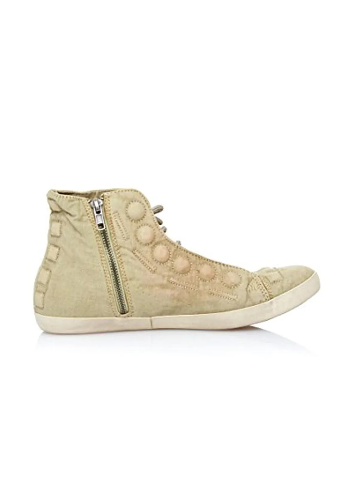 Fornarina Sand Canvas Wo's, Scarpe da Ginnastica Donna