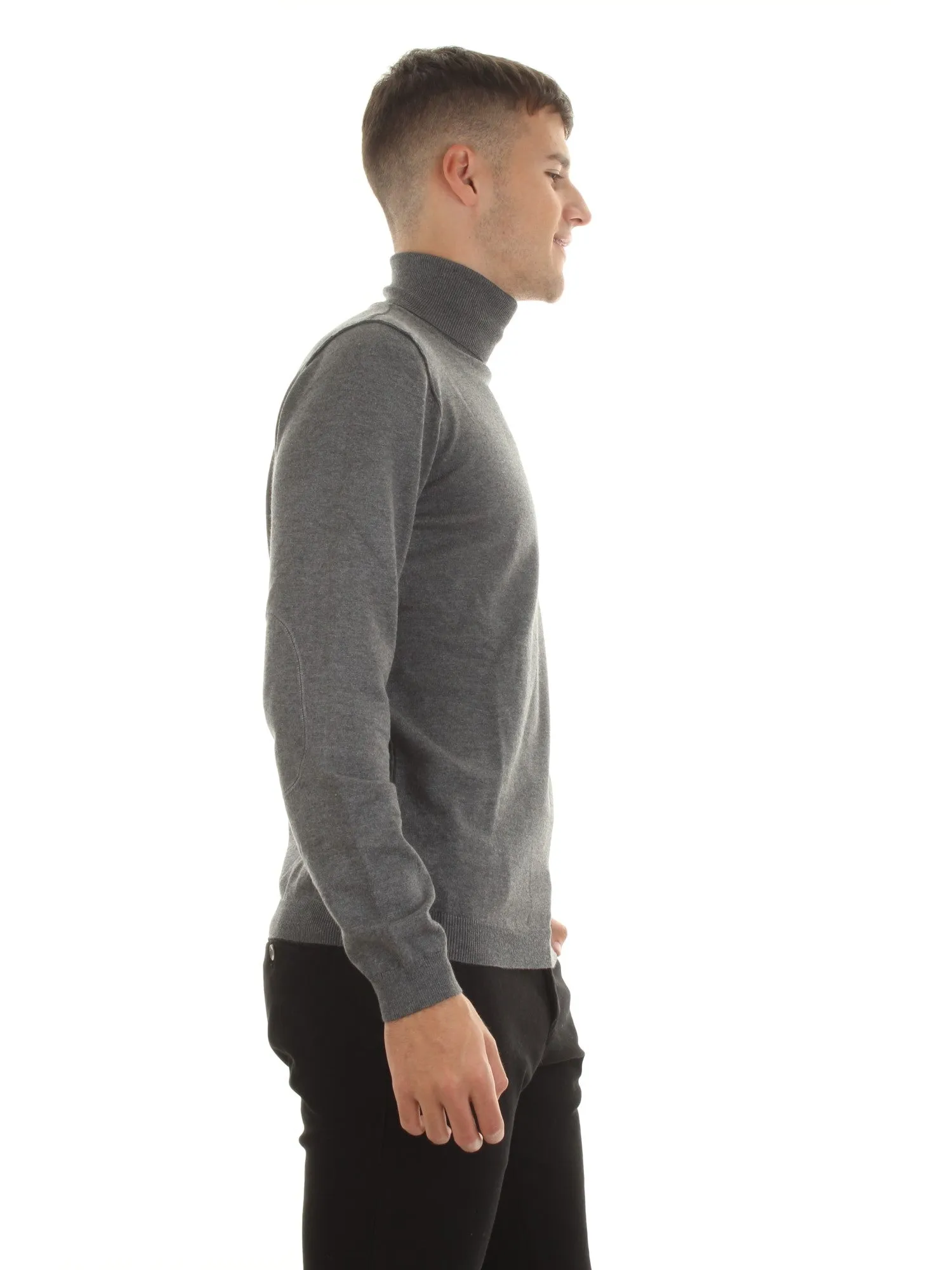 FRED MELLO Maglione dolcevita Grigio