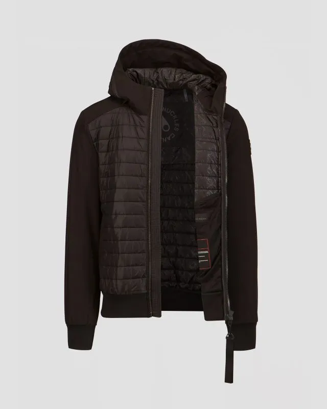 Giacca nera da uomo Moose Knuckles Sherwood Bomber