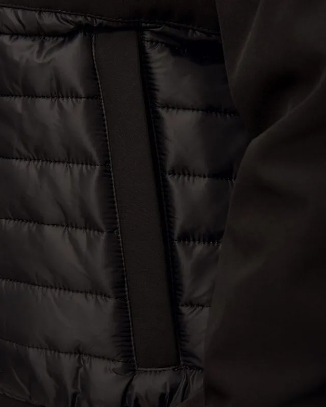 Giacca nera da uomo Moose Knuckles Sherwood Bomber