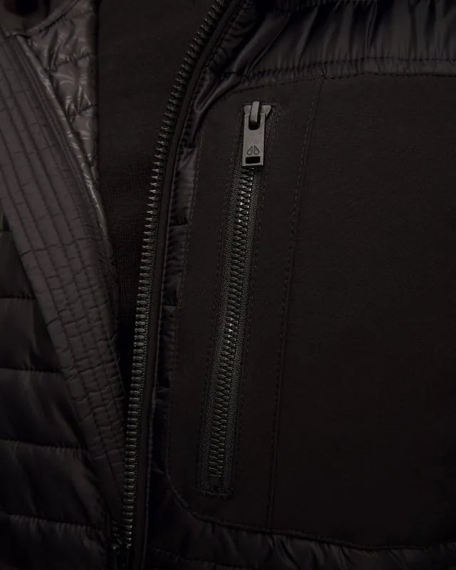 Giacca nera da uomo Moose Knuckles Sherwood Bomber