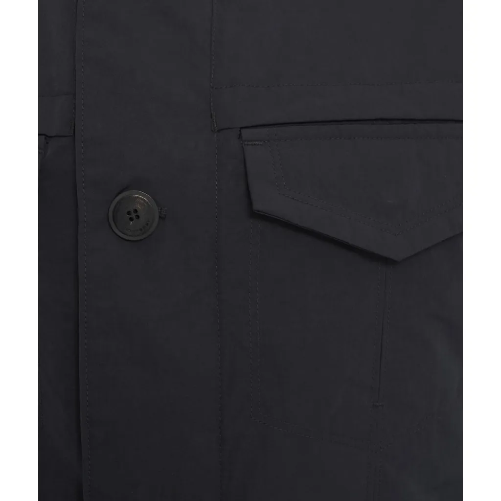 Giacca overshirt nero